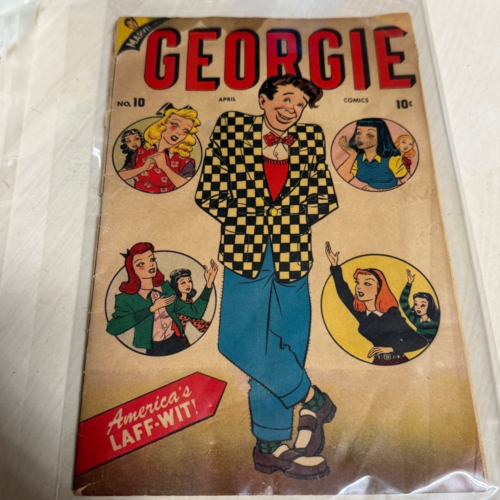 Colorful Vintage Comic “Georgie” Book…